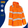 Impermeable Hi Vis Chaquetas 300d Oxford Ligero Chaqueta de lluvia